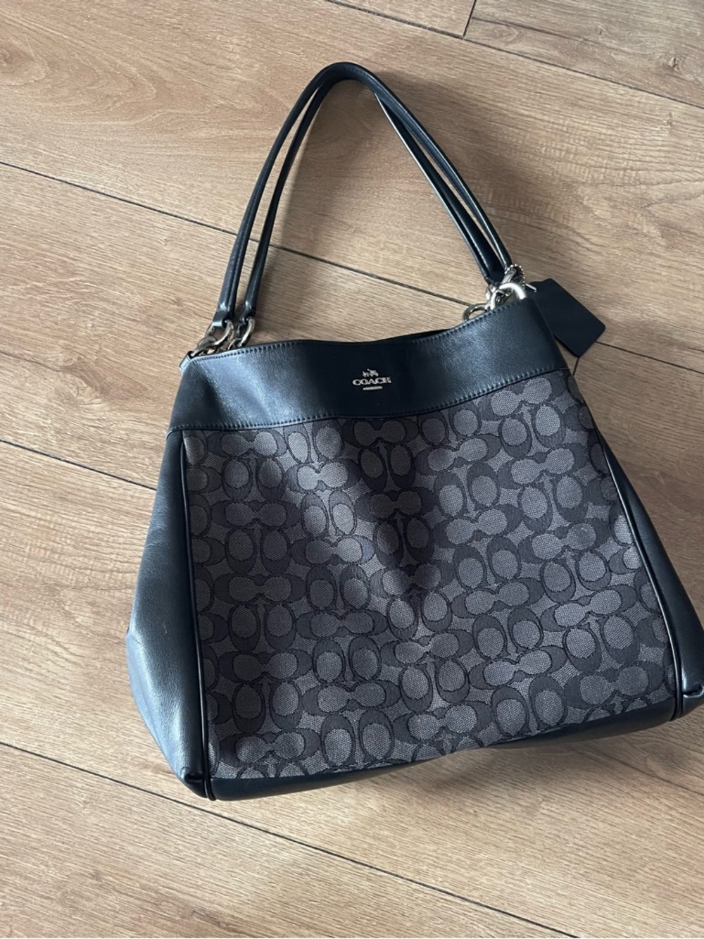 Coach Lexy Signature Shoulder Bag
